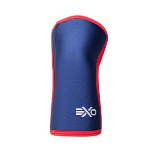 Exosleeve 5mm Knee Sleeve Pair (Blue/Red)